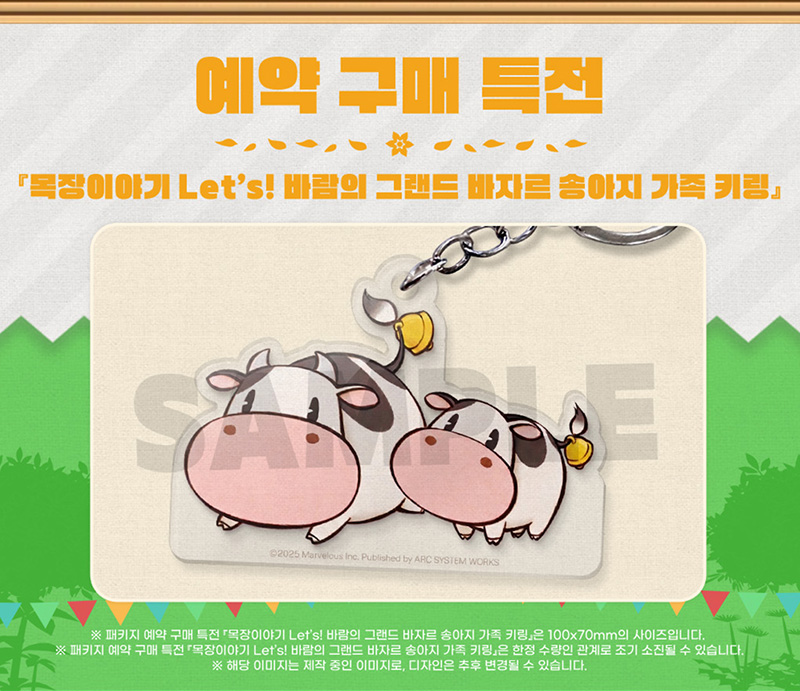 [스위치 2] 목장이야기 Let's! 바람의 그랜드 바자르
